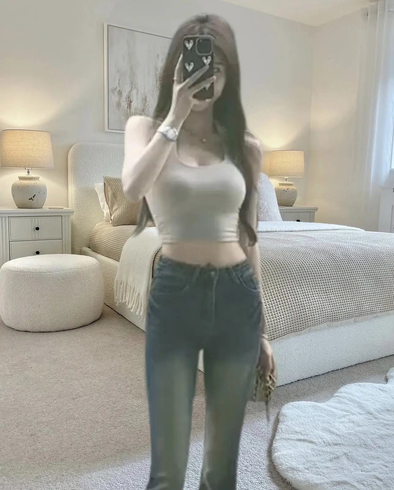 显瘦紧身裤 纯欲风ootd 秀身材穿搭