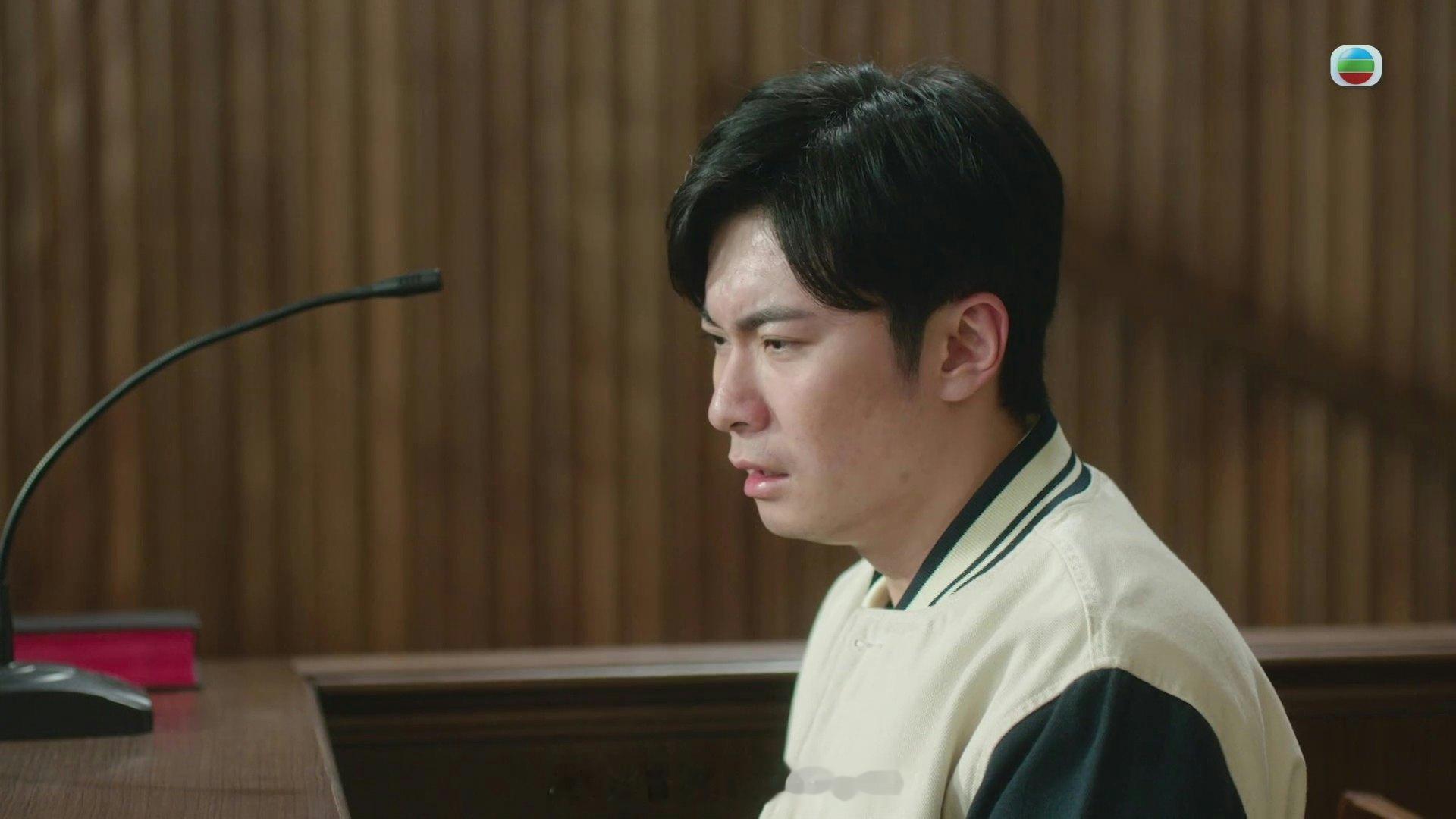 正义女神｜朱乐洺近4分钟法庭戏亮眼 难忘佘诗曼即场为他度对白《正义女神》昨晚（1