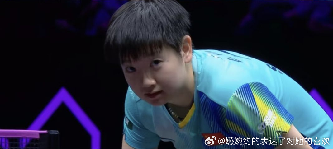 孩子美萌出了新高度，如此可爱如此狡黠孙颖莎