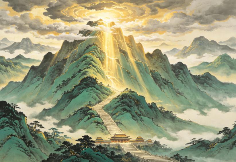 品读《山海经》573——《大荒东经》 大阿山
原文：
有大阿之山者。

解析：