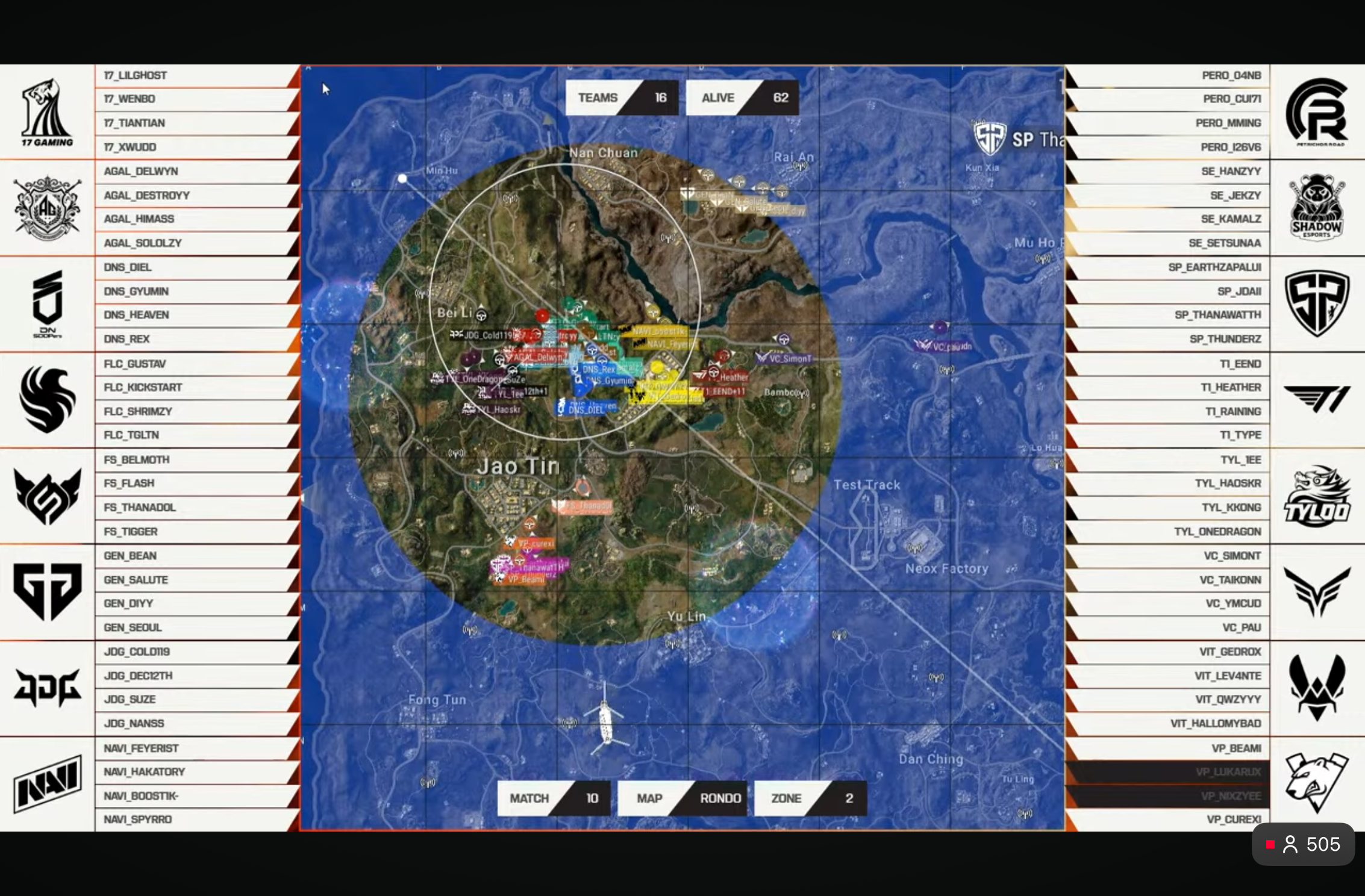 【ewc电竞世俱杯  EWC 小组赛AC组】第四局赛况回顾🧐排名🌊：11淘汰