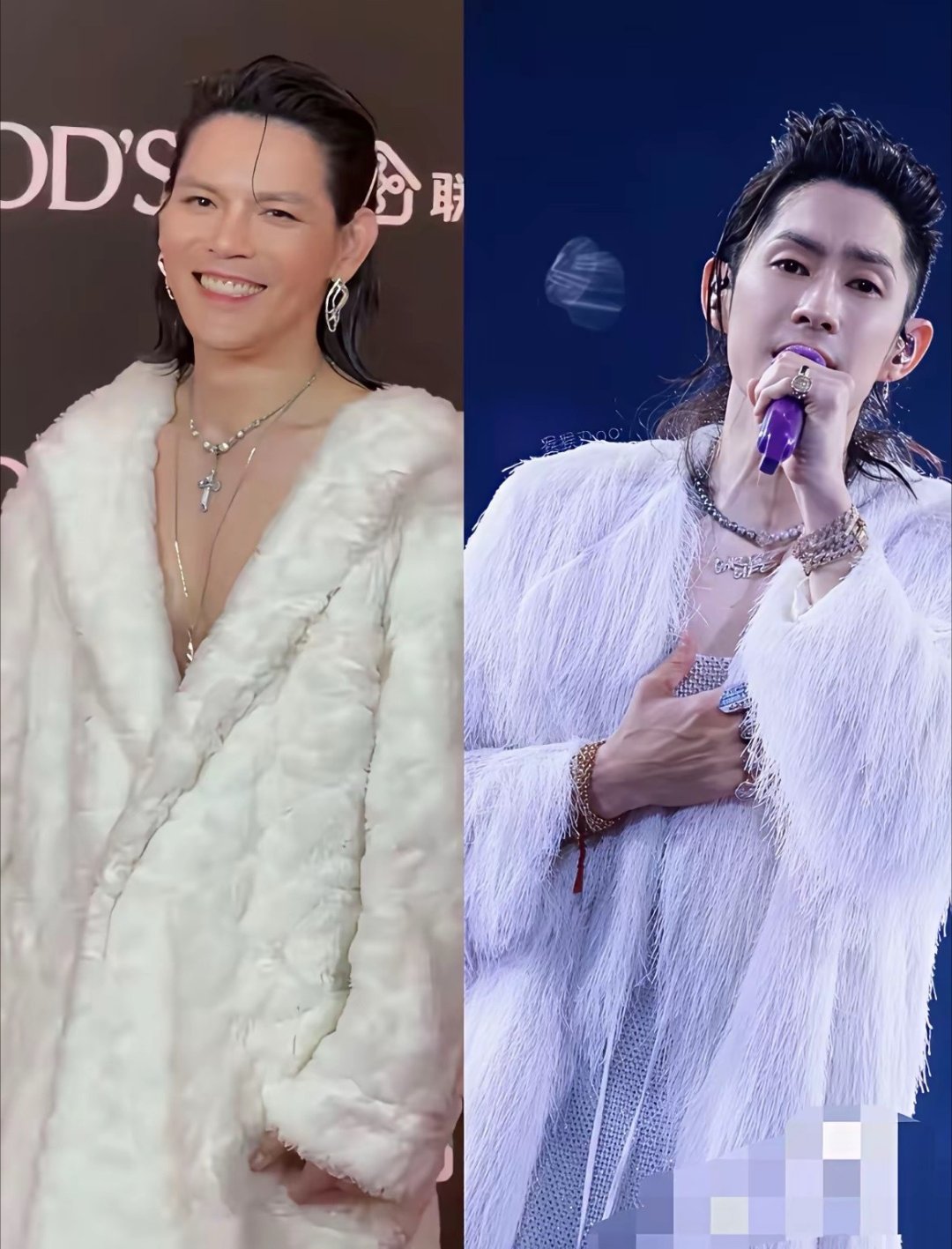 一模一样的衣服，别人是时尚，向佐纯喜剧人，果然时尚完成度看脸 