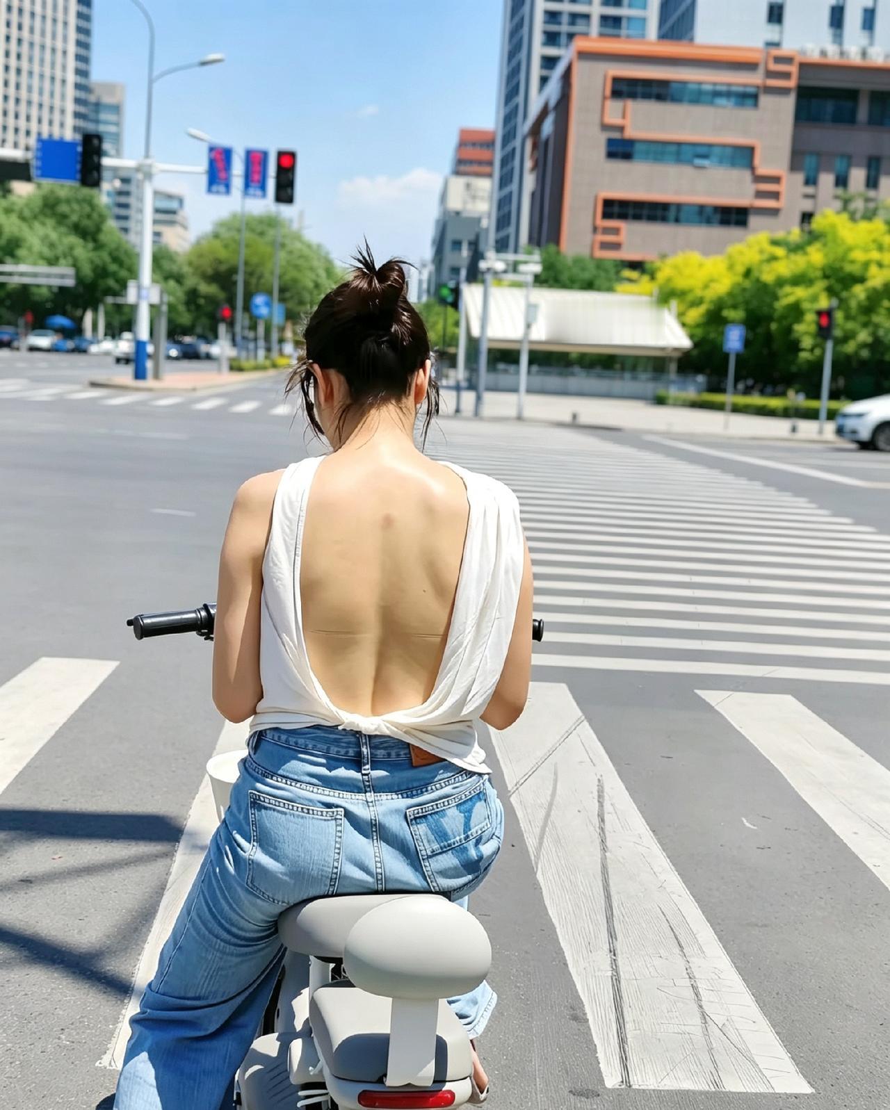 这女孩的勇气，你佩服吗？