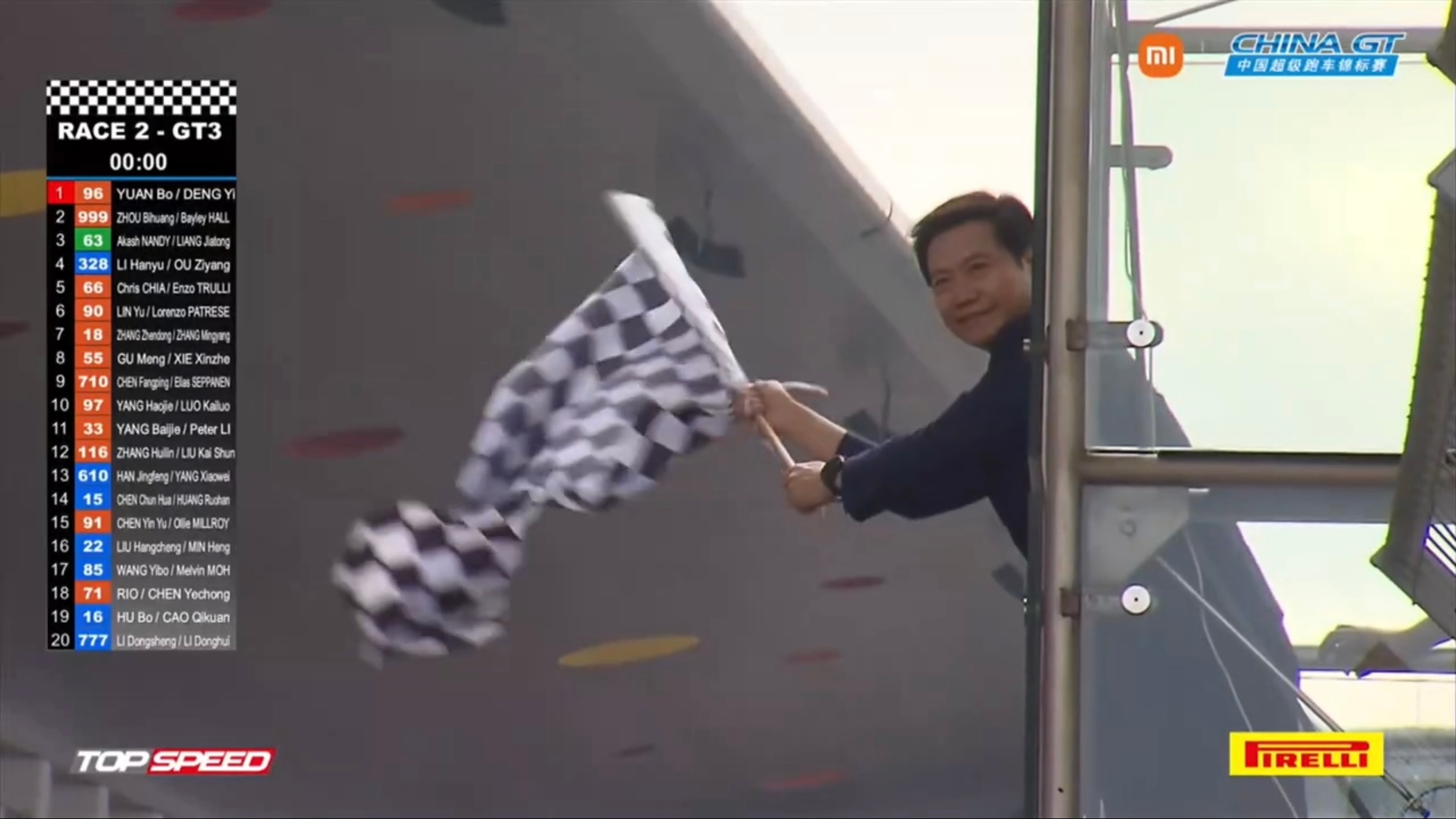 2026赛季小米•China GT中国超级跑车锦标赛～揭幕站的GT3组别第二回合