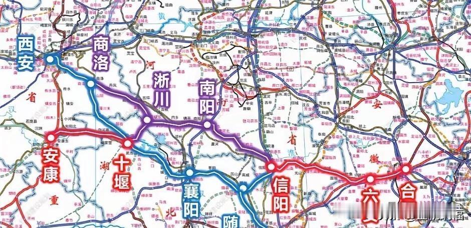 南信合、襄信合博弈到最后大概率共存！南十段和随信段是河南、湖北的较量，只修一条基