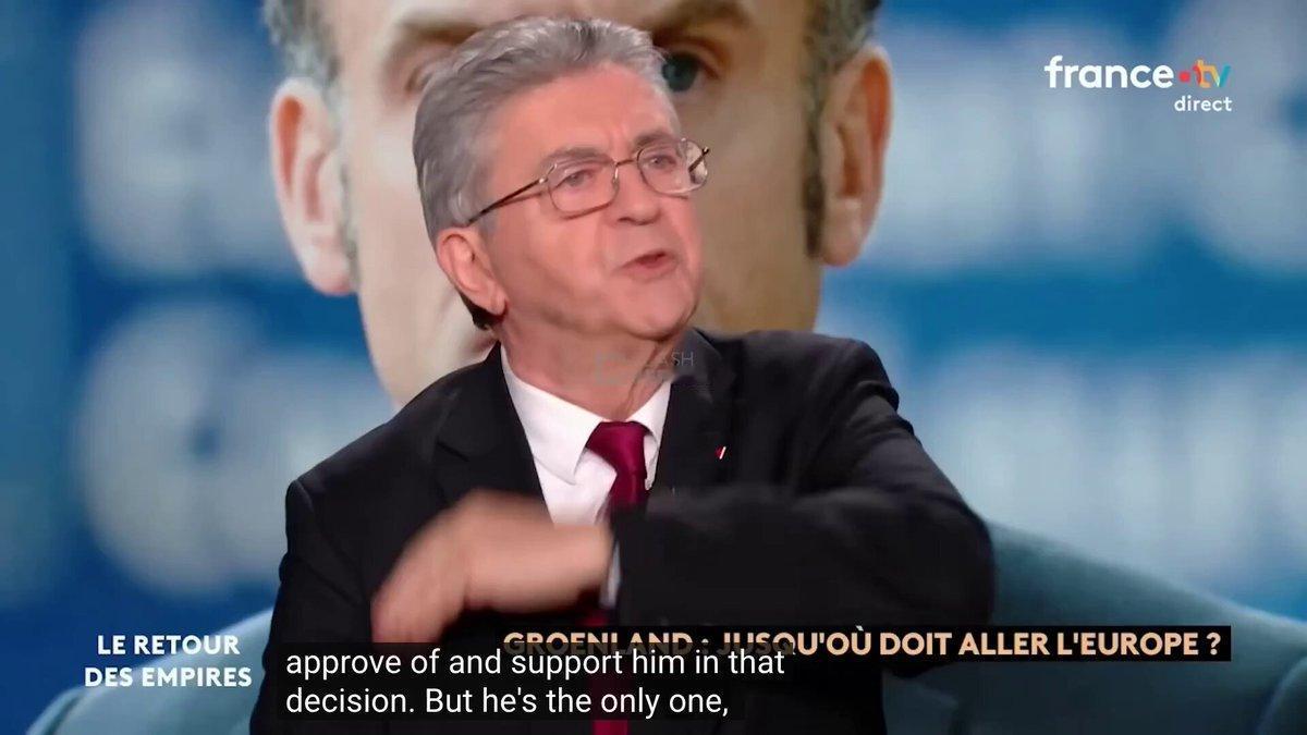 就格陵兰岛事件而言，特朗普想要对付的是中国。

法国政治家、不屈法国（LFI）的