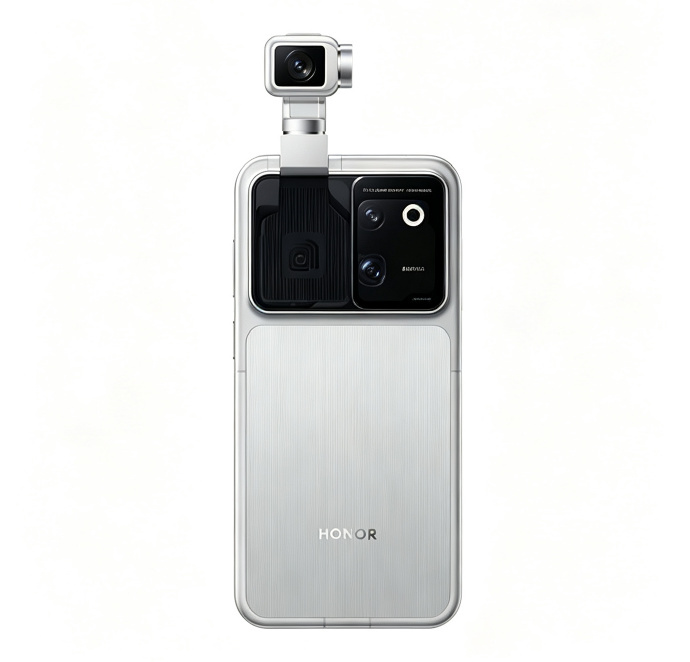 Robot phone 两款配色正式亮相星轨银与月影灰两种风格可选金属拉丝后盖质