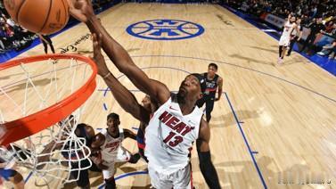 [NBA]阿德巴约22分9篮板 热火战胜活塞
北京时间3月16日，NBA常规赛继
