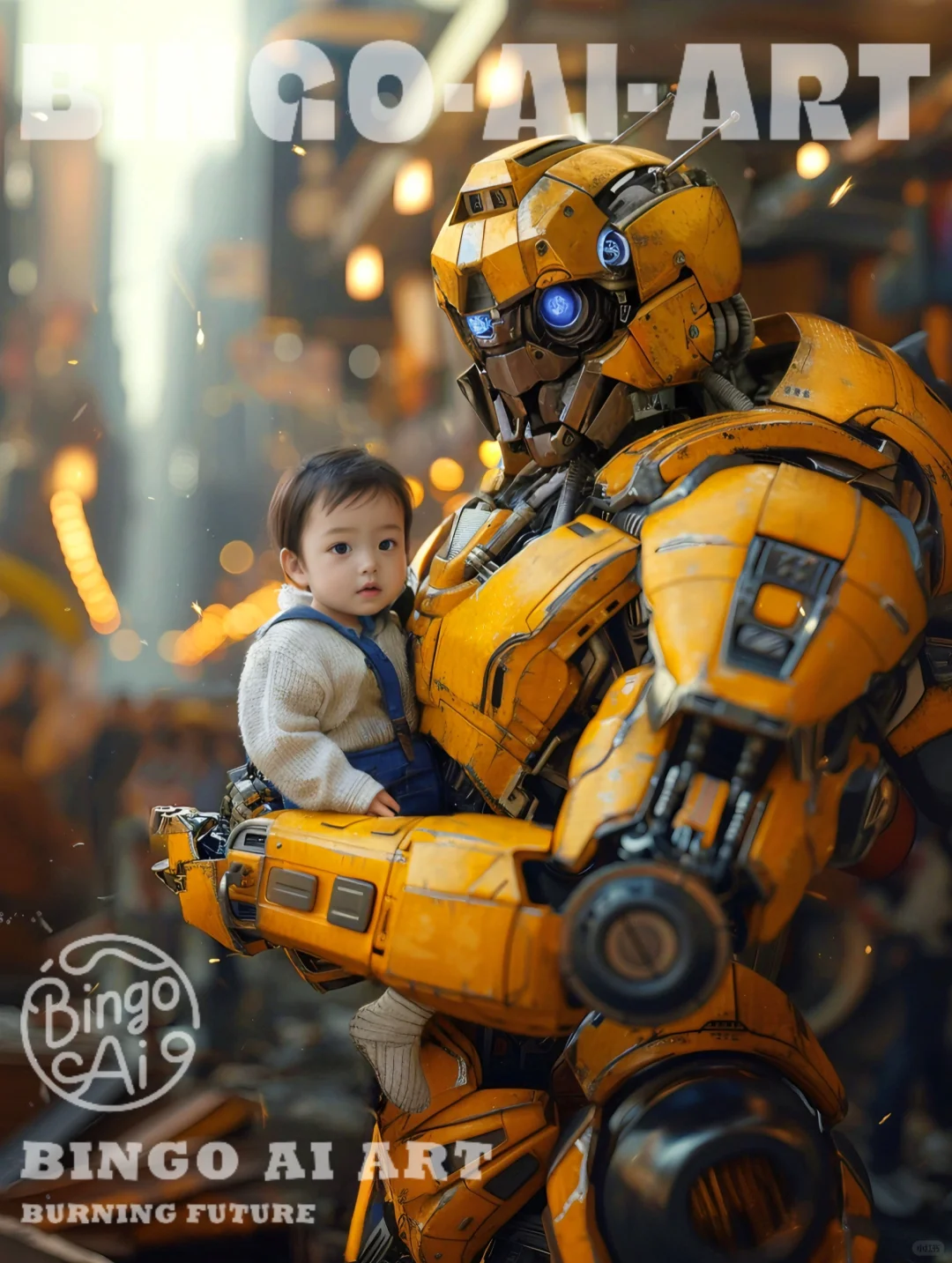 这个男保姆有点帅🐝大黄蜂带娃👶🏻附关键词
