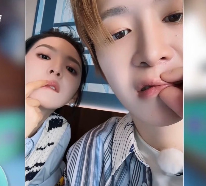 章若楠范丞丞这段像极了亲姐训弟弟 哈哈哈～这还是那个嘴贫的范丞丞嘛丞丞咬着牙线，