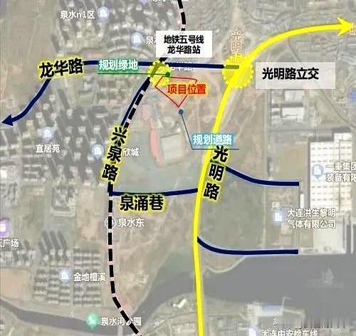 据大连经营性用地招商会消息，泉水三兴大市场地块已规划为医疗用地，计划建设一所三甲