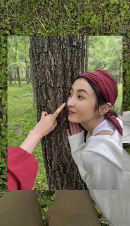 欧阳娜娜拍的张子枫欧阳娜娜拍的张子枫🈶，两个女孩一整个美好住了！欧阳娜娜眼里的