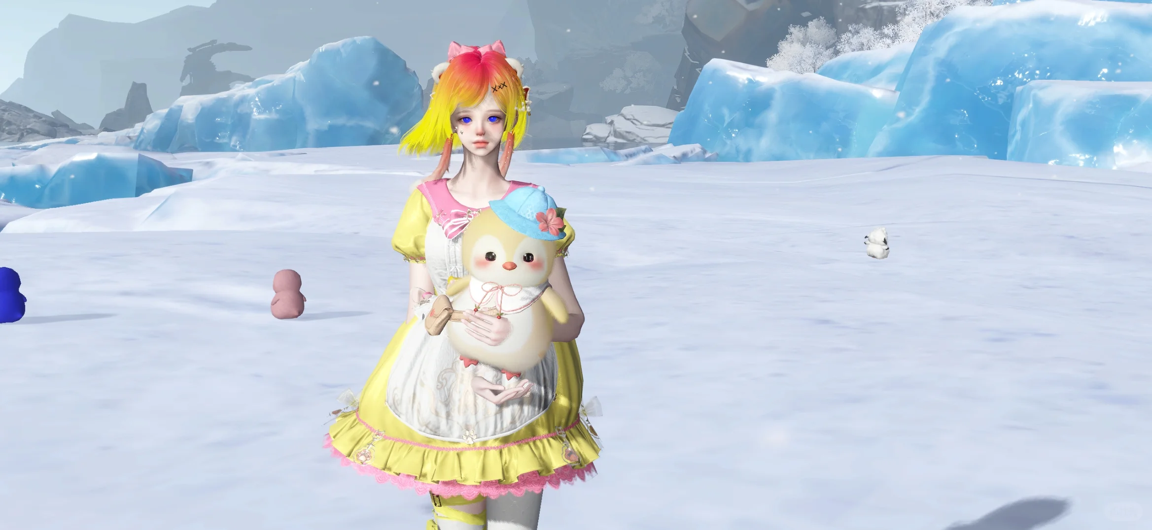 吞了5次锦囊的童童终于出生了