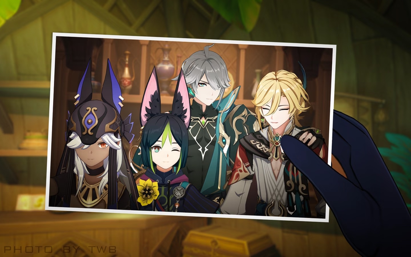 每个人都有自己的F4群像就是最好的，我的须弥F4，朋友是自己选择的亲人，真挚的友