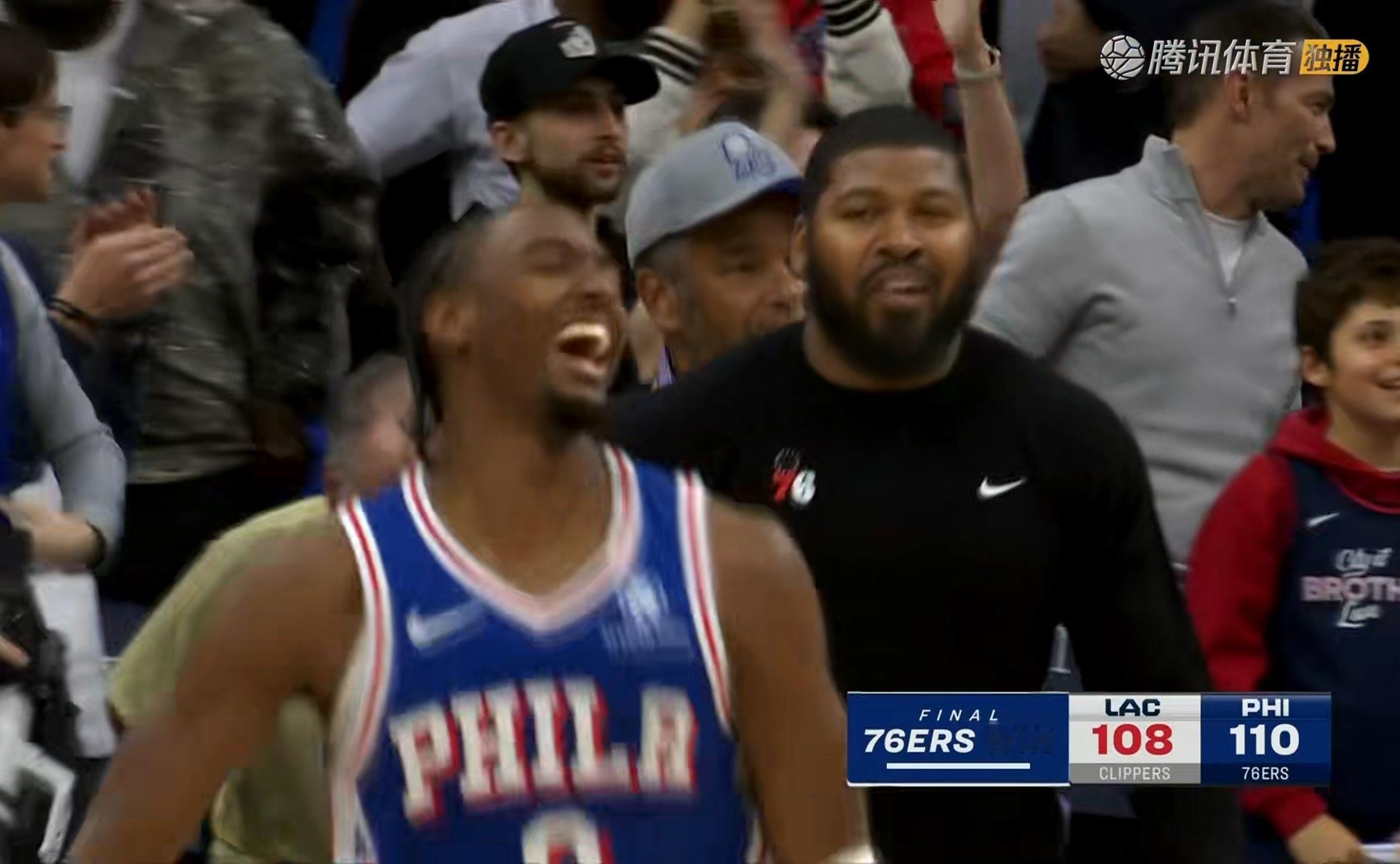 快船不敌费城，就差那么一点，登哥最后这球有被犯规的嫌疑啊，可惜了连续2个绝杀机会