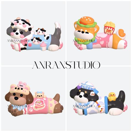 （2D）可爱小狗【硅胶模具】