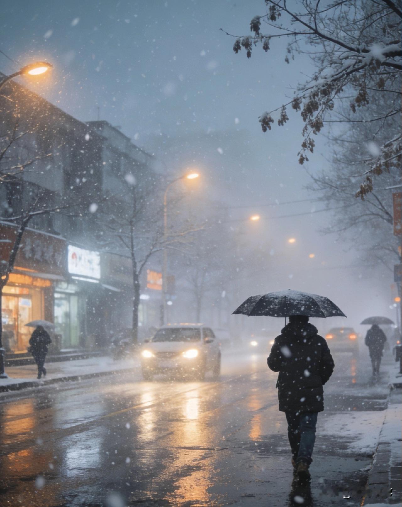 雨雪纷飞，周六20℃！临沂天气上演“冰火七日”！

一日之内，从雨雪寒冬跳至温暖