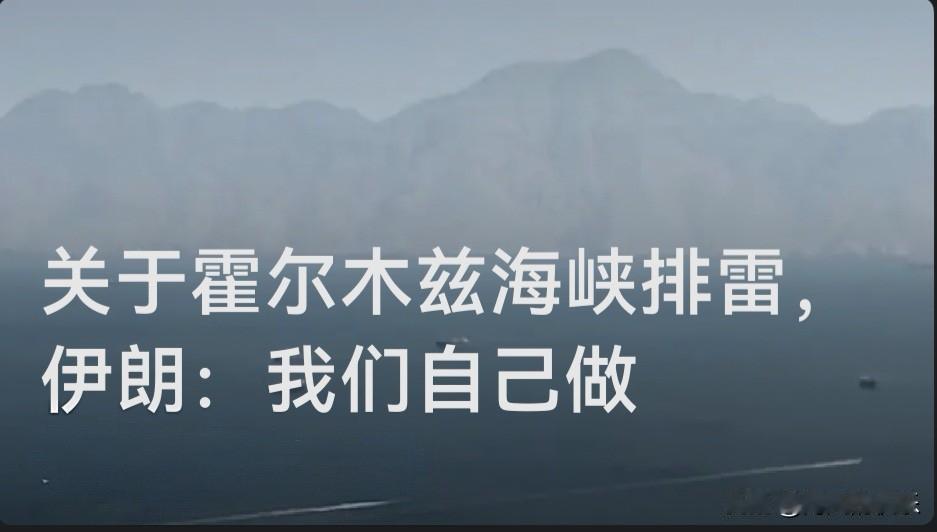 伊朗拒法方联合排雷提议 宣布霍尔木兹海峡由伊方独自执行扫雷

   据外媒报道伊