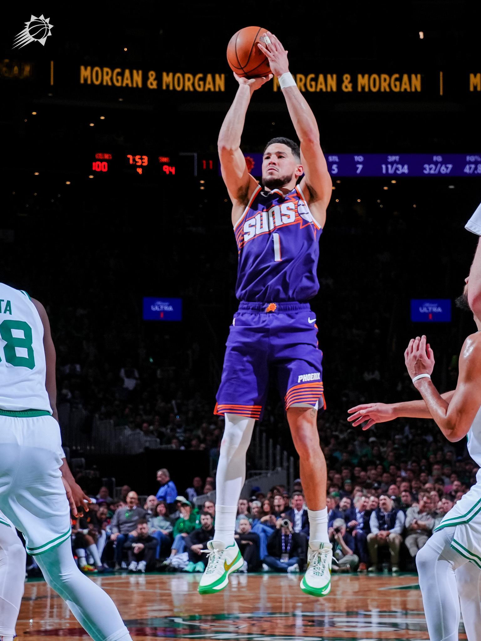 最后1分半 落后三分 菲尼克斯太阳 ｜旭日东升 ｜太阳vs凯尔特人