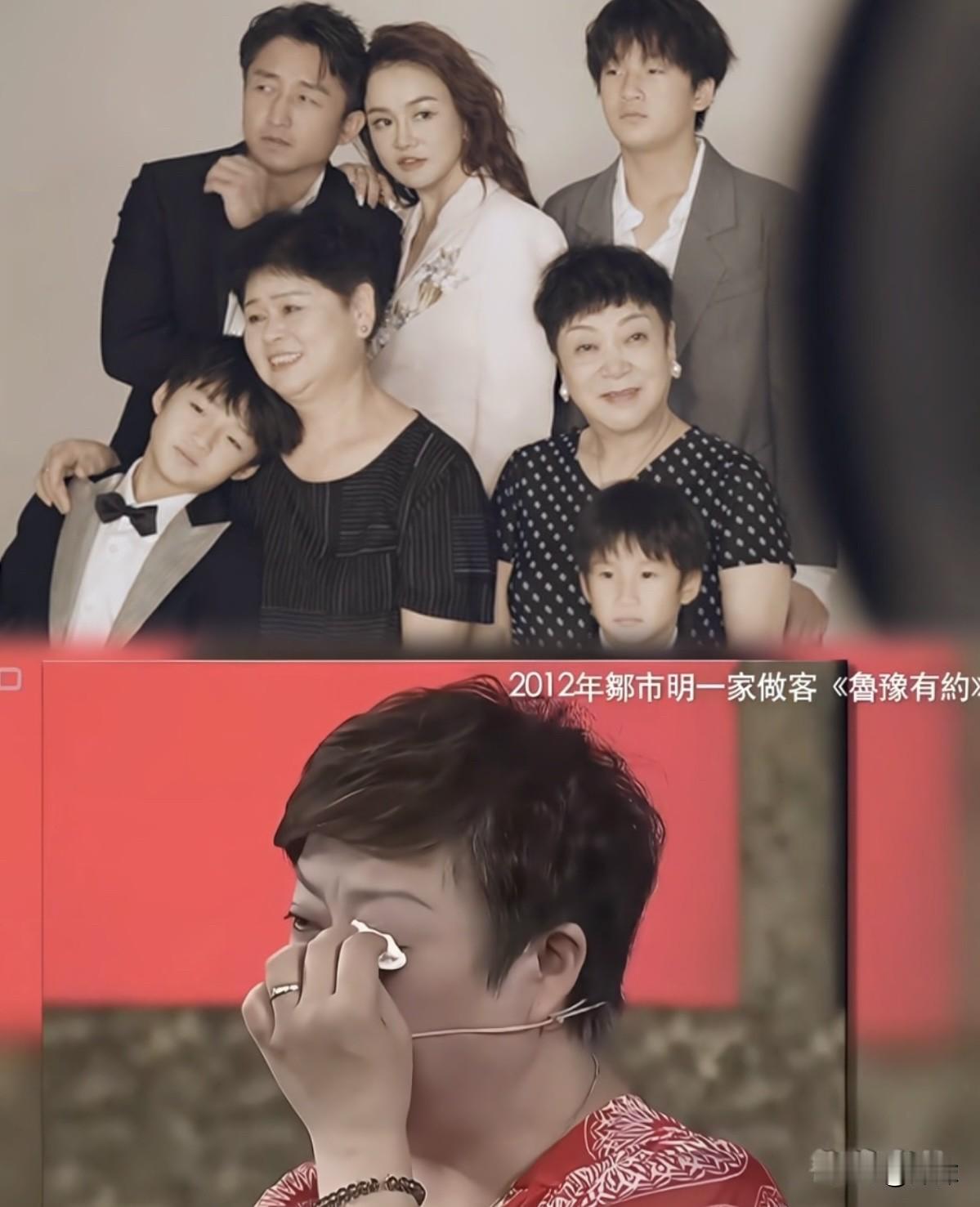 邹市明的母亲红着眼眶说，儿子结婚后，回家的次数屈指可数

好不容易盼到他回来
