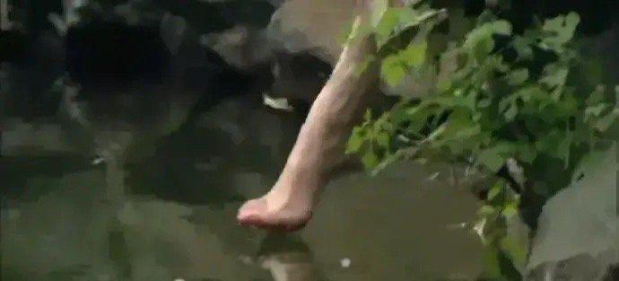 当年看甄嬛传里的这段时，我就在想甄嬛传里嬛嬛为什么不裹足？为什么直接脱了鞋在水里