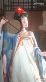 蓝盈莹盛唐嫡长女 蓝盈莹这盛唐嫡长女的形象太深入人心了！华服勾勒出她的优雅轮廓，