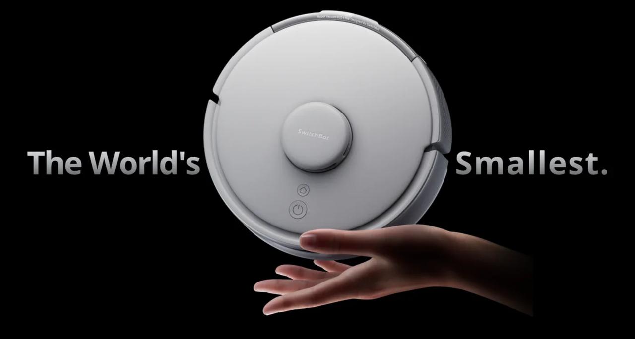 “全球最小扫地机器人”来袭！SwitchBot K10+ Pro发布，售价420