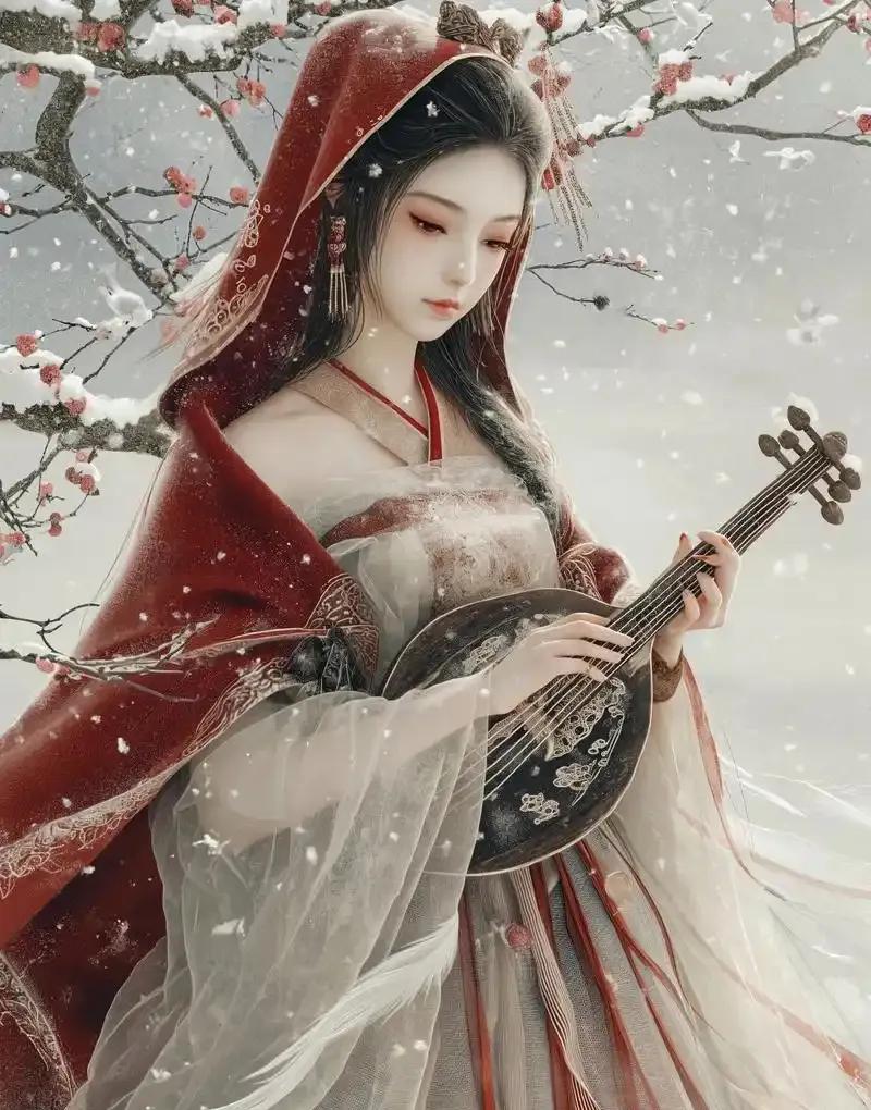 上联：出塞昭君惊落雁；
下联：？？？