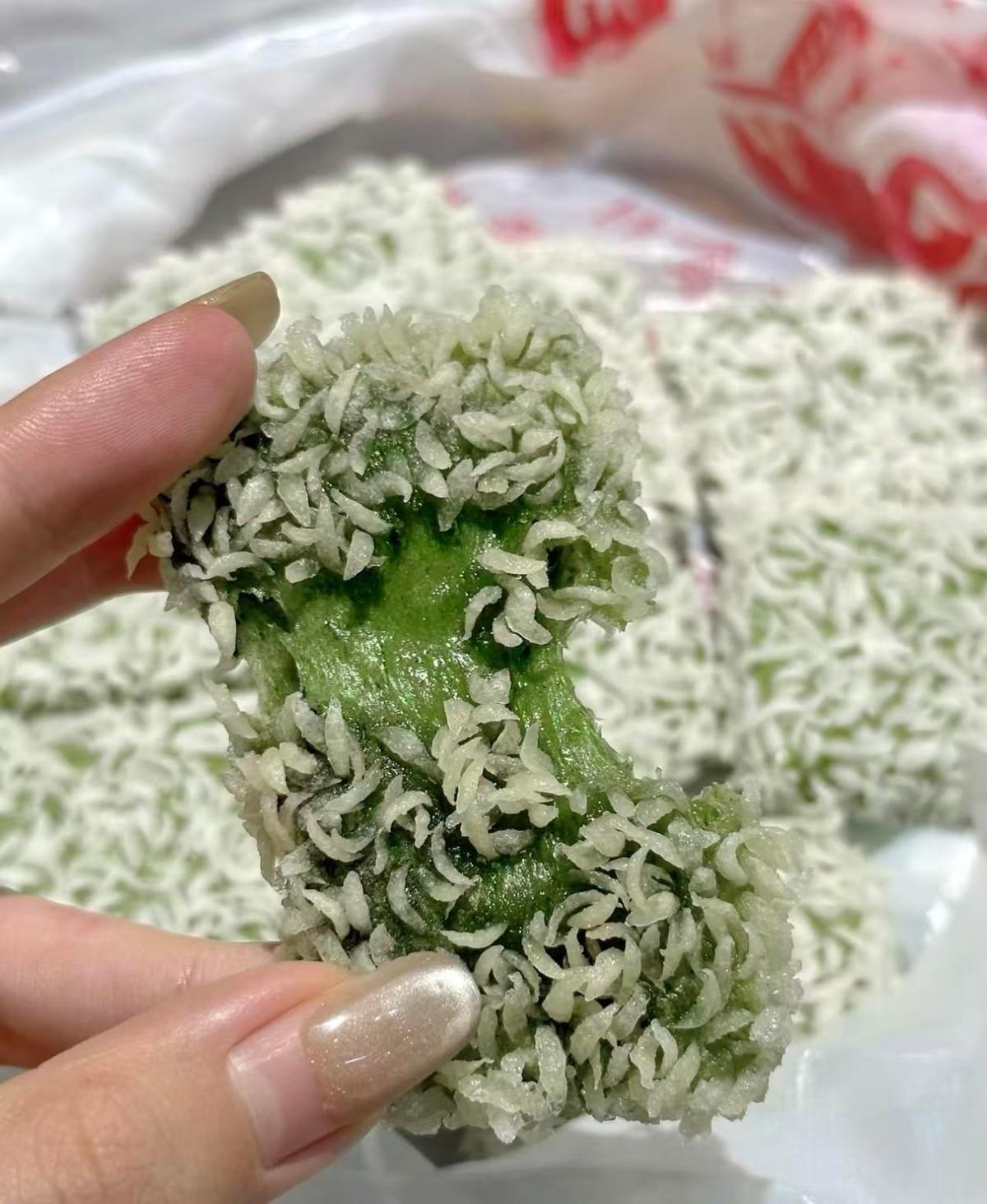 北方人从没见过这个！昨晚老公带回来的，说是他同事给的特产，方方正正的，绿油油的，