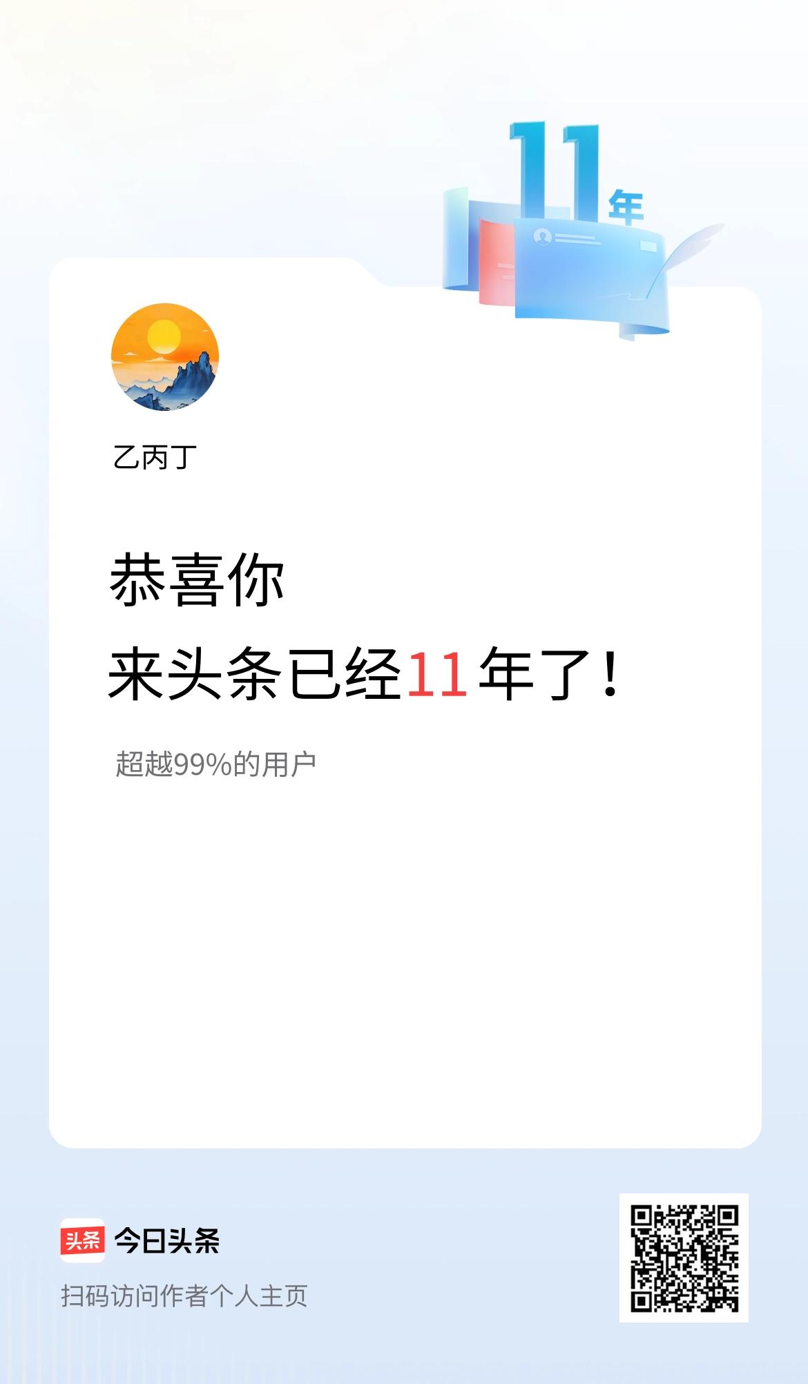 来头条已经11年了！
