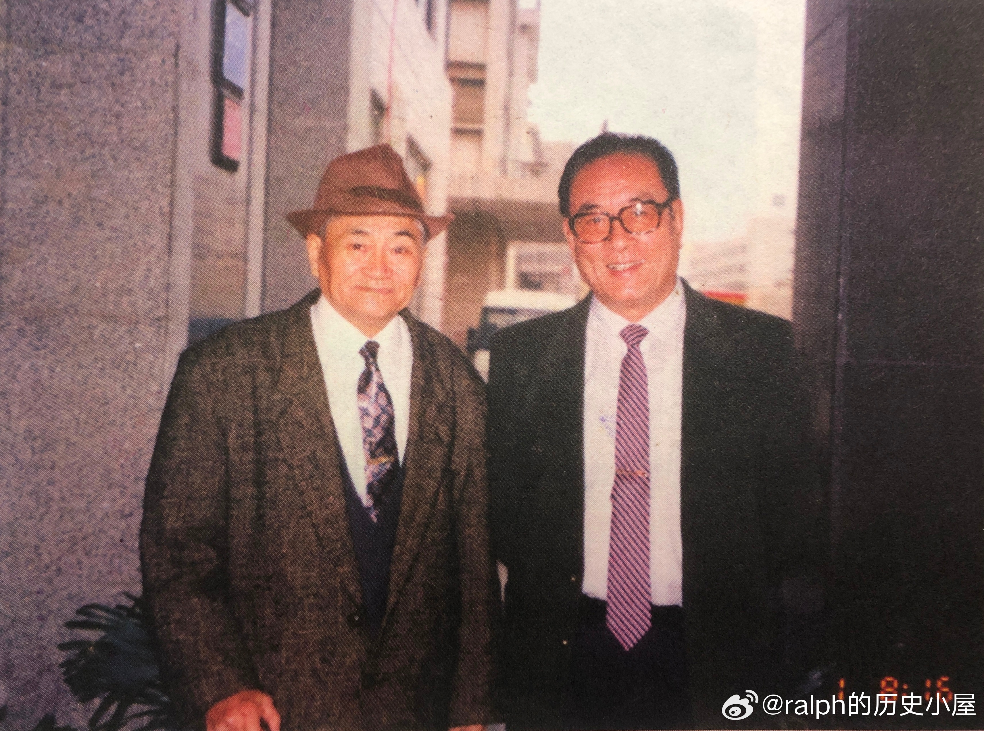 1989年方化和庞学勤在珠海相见。方化生前3次来珠海与庞学勤会面历史影像 ​​​