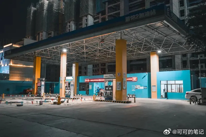 油价上调在即，加油站排成长龙，车身挤得只剩缝隙。世人慌慌张张，不过图碎银几两。精