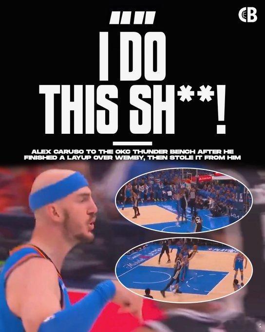 “I DO THIS SH**!” （我就是干这个的！）面对文班亚马完成一记上篮