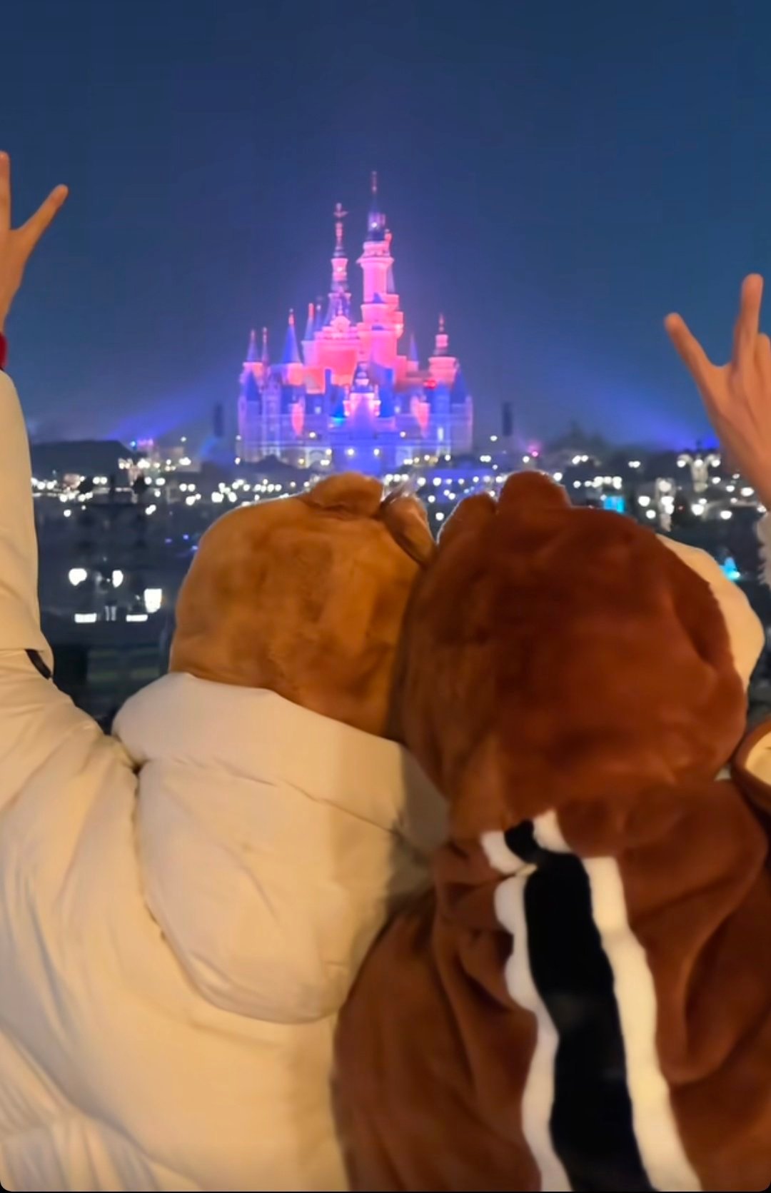 头抵着头的小树杈🥺 