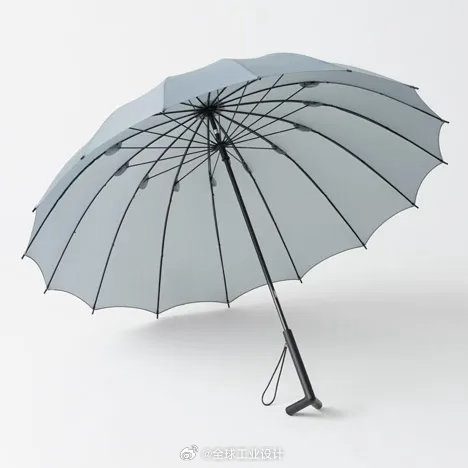 stay-brella|设计：Nendo这把stay-brella雨伞设计灵感来