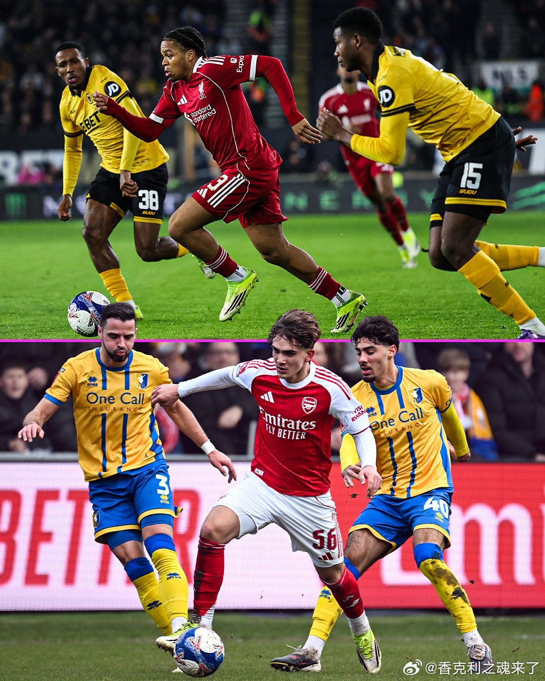 17岁的里奥·恩古莫哈，今天是16岁的道曼。 两名青少年在足总杯中大放异彩。 