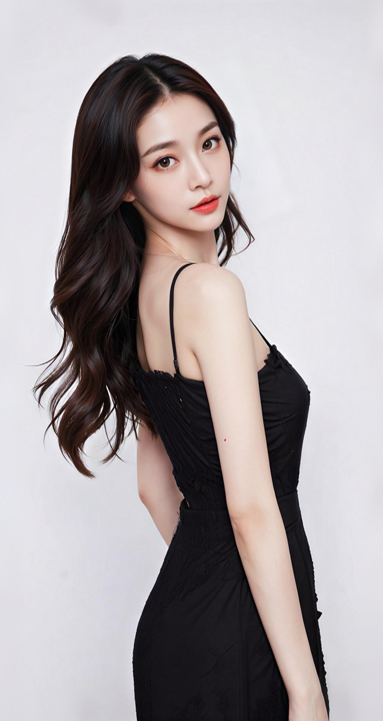 优雅黑裙，惊艳一瞥，尽显女性魅力！