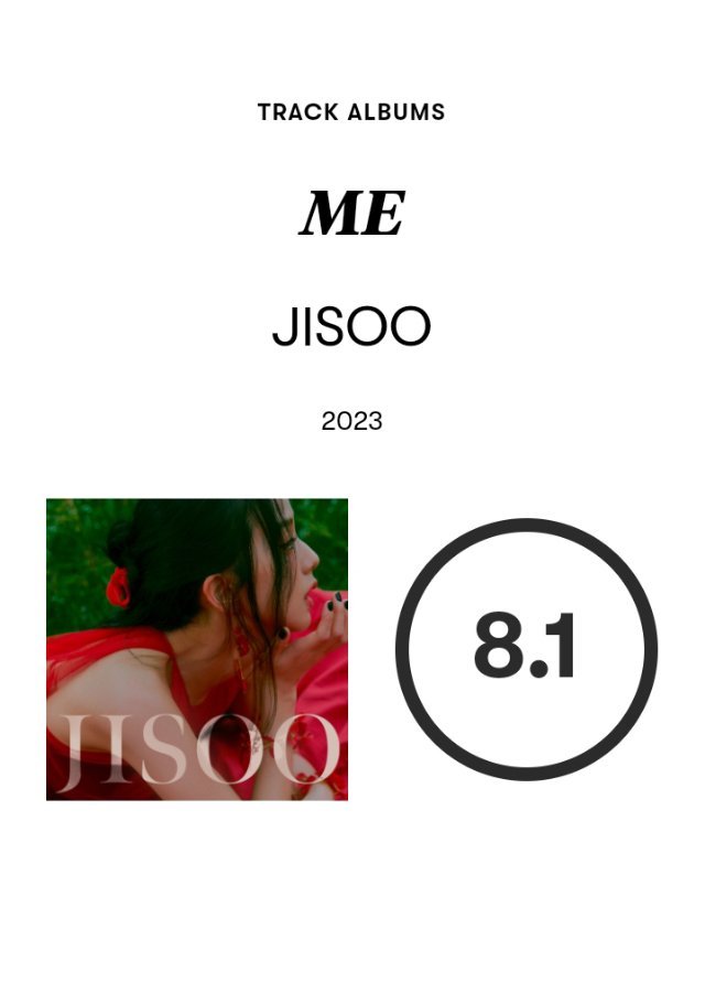 兔沢乐评金智秀JISOO《ME》-全专乐评 