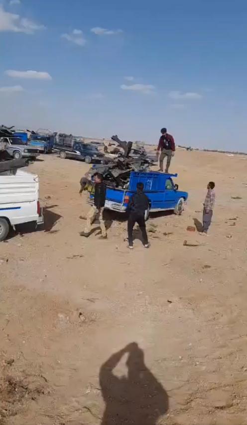 瞧瞧这些落入伊斯法罕那些狠角色废品收购商手里的美国废金属！
2026年4月初美国