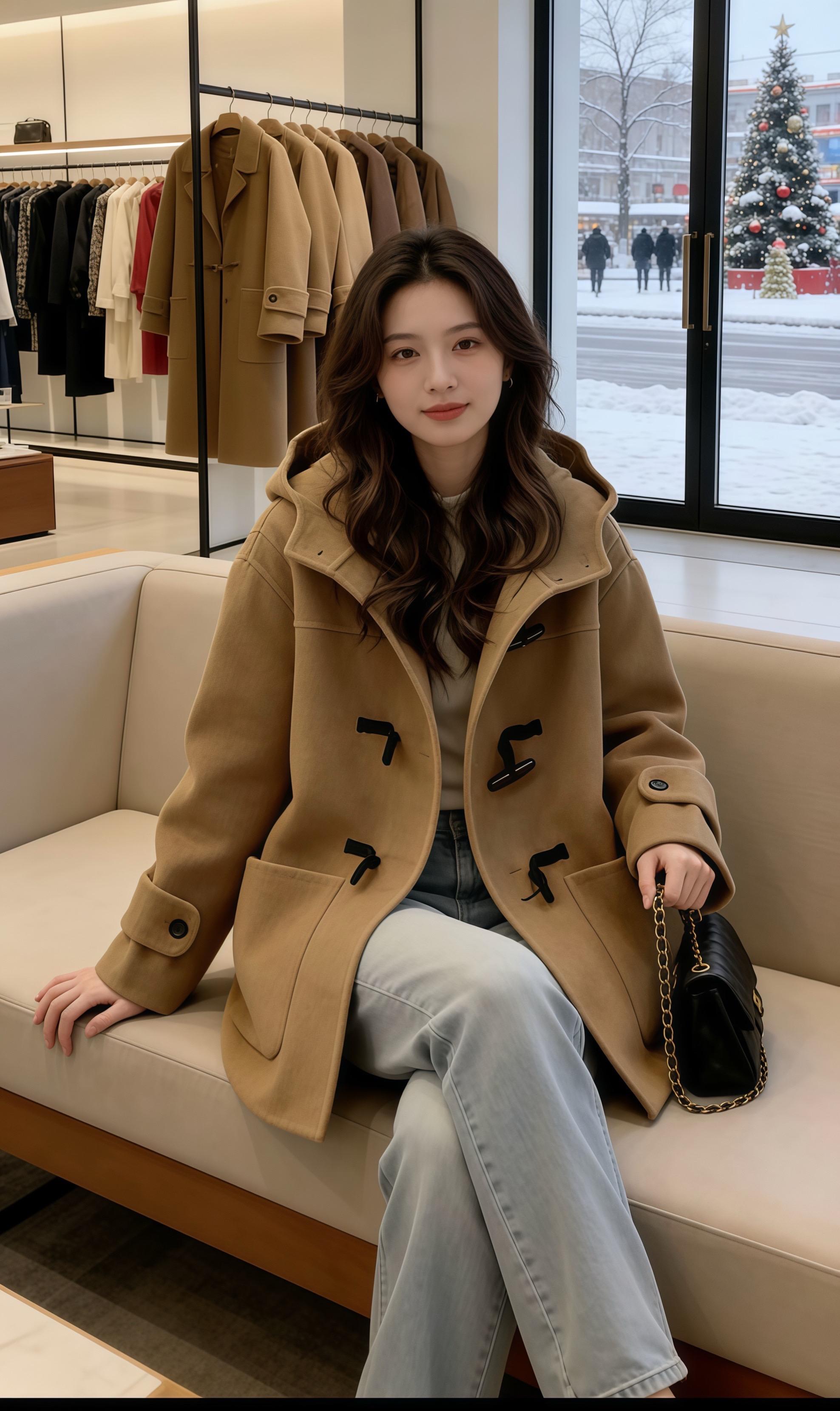 卡其色风衣怎么穿出高级感