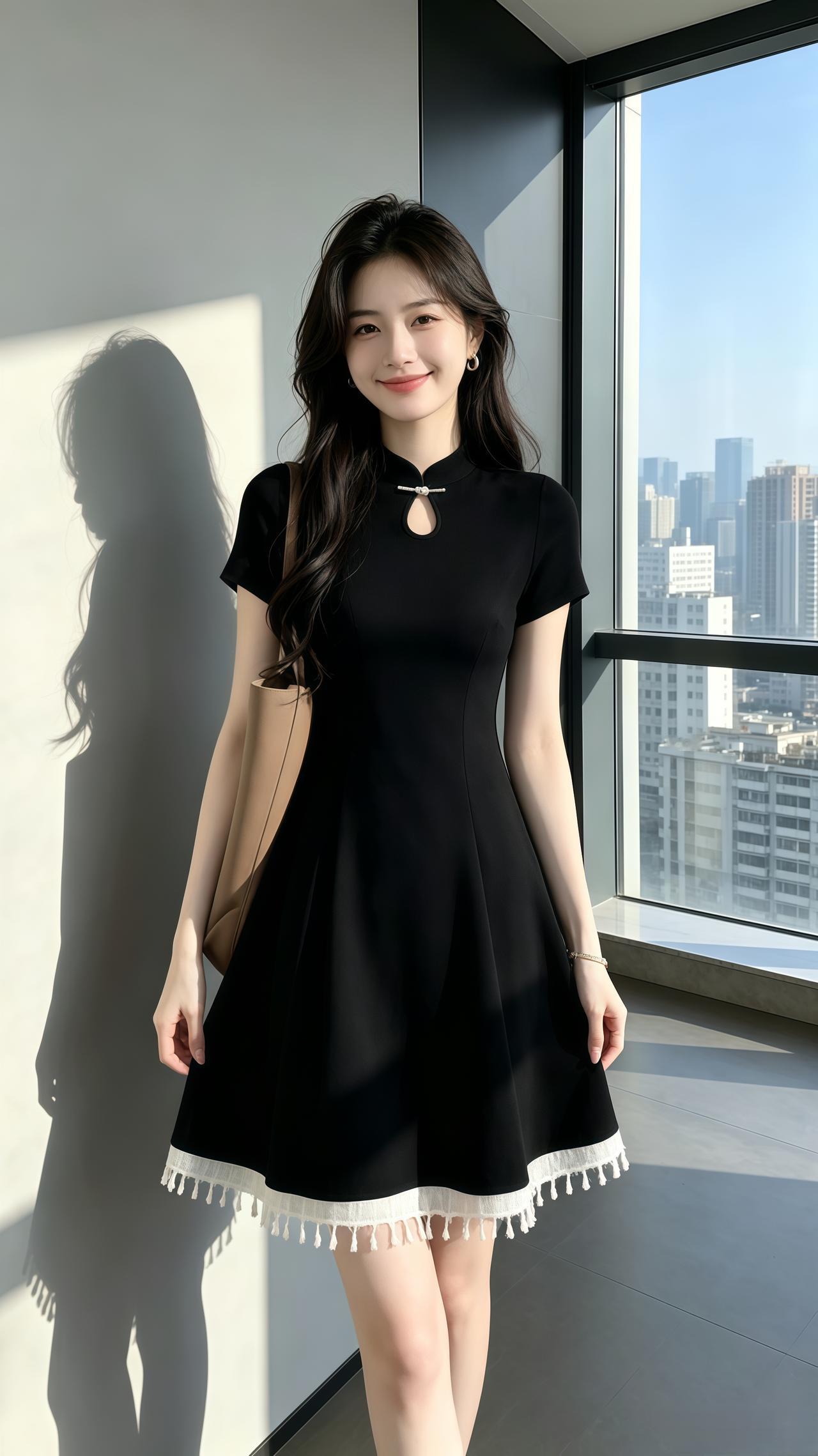 连衣裙 温柔姐姐穿搭 大码女装 穿搭 每日分享