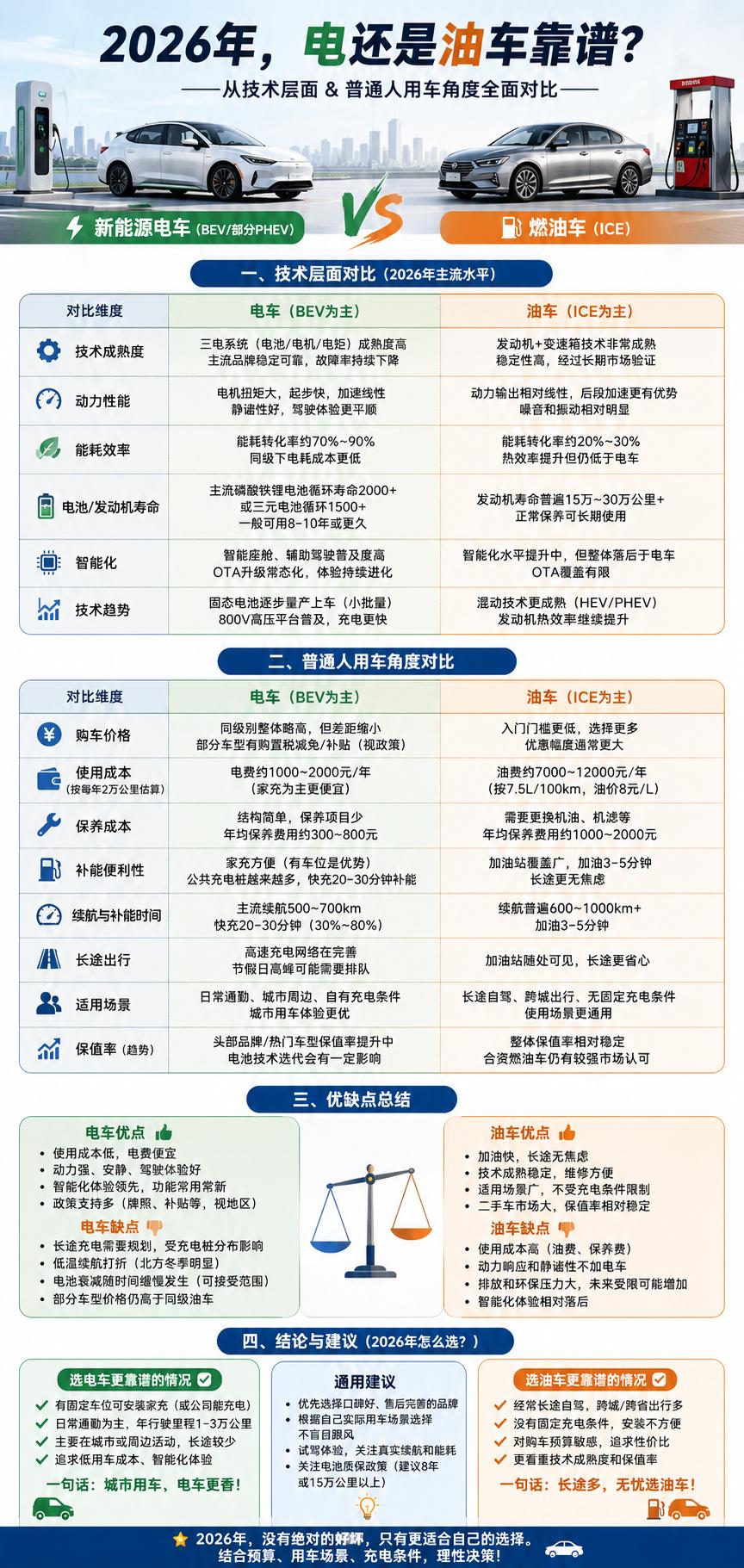 如果现在给你20万预算，你还会坚持买纯燃油车吗？
现在很多人还在讨论“2026年