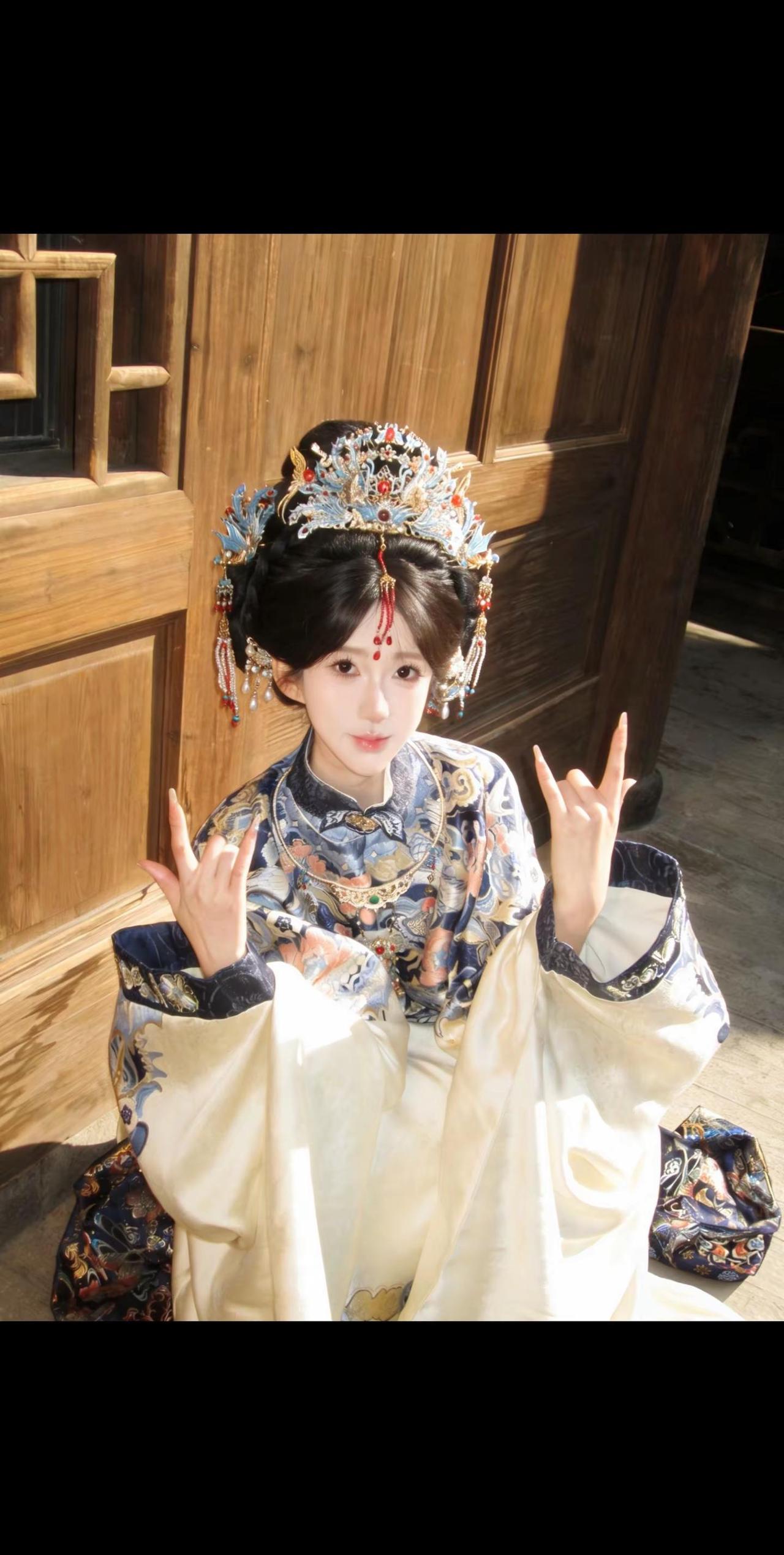 前世之缘 今生之遇 岂能更改。明制汉服 明朝