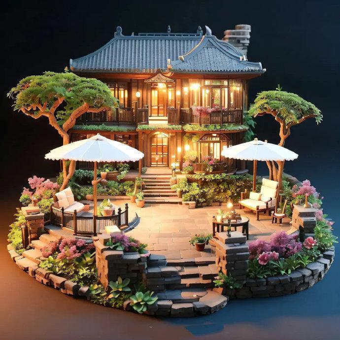 中国风梦想宅院 