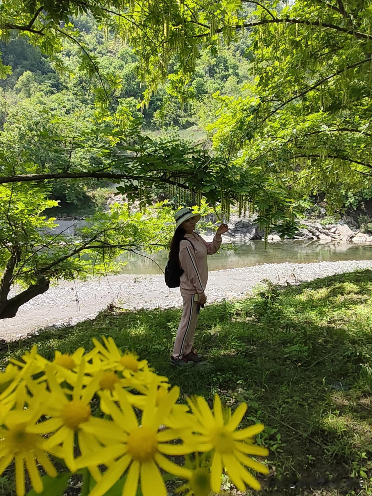两女子在县河捡到一部手机，主动寻找失主并归还。
周末，县河很适合散步的优美景区。