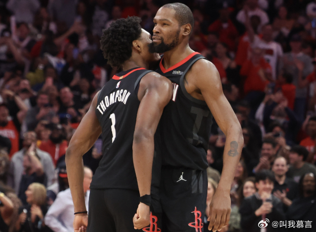 3月14日讯 NBA常规赛，火箭主场107-105险胜鹈鹕。赛后阿门·汤普森接受