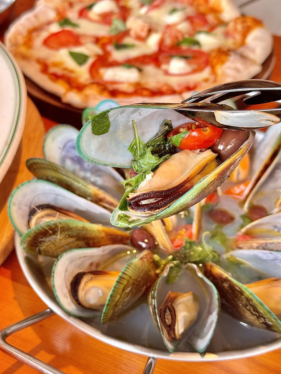 在珠海公园里。。。吃到很惊艳的一顿！！