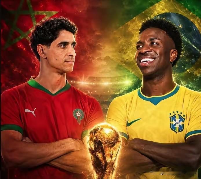 明天早上6点，世界杯才算真正开始了！巴西vs摩洛哥，根据FIFA排名，巴西排在第