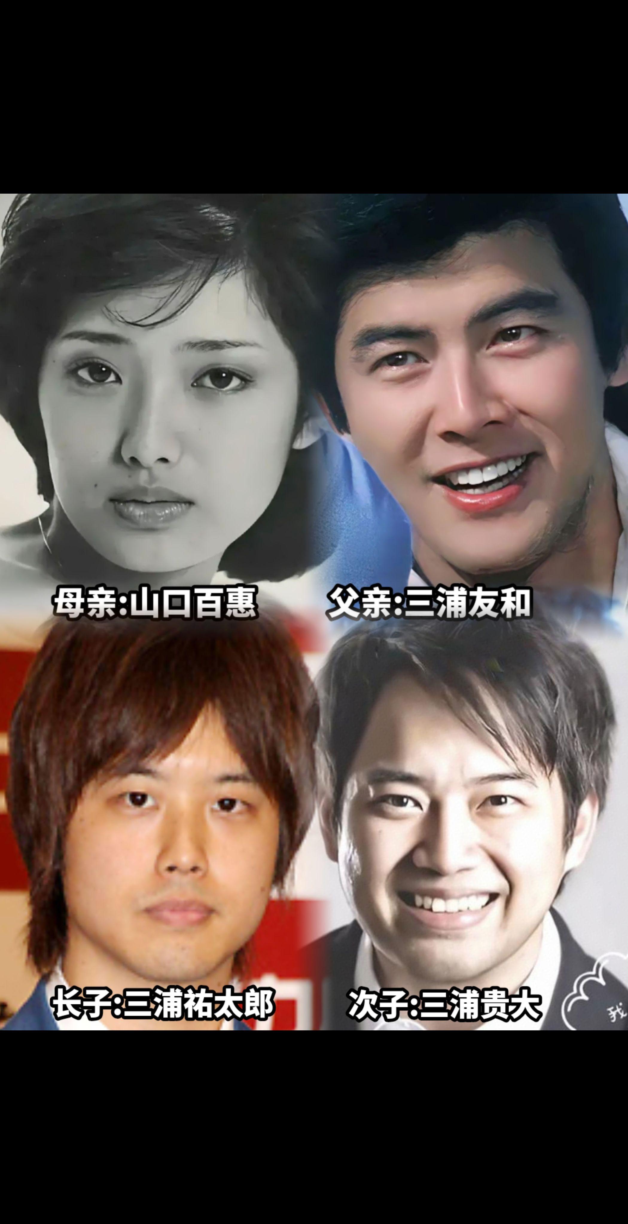 两个儿子没遗传顶级颜值的父母！