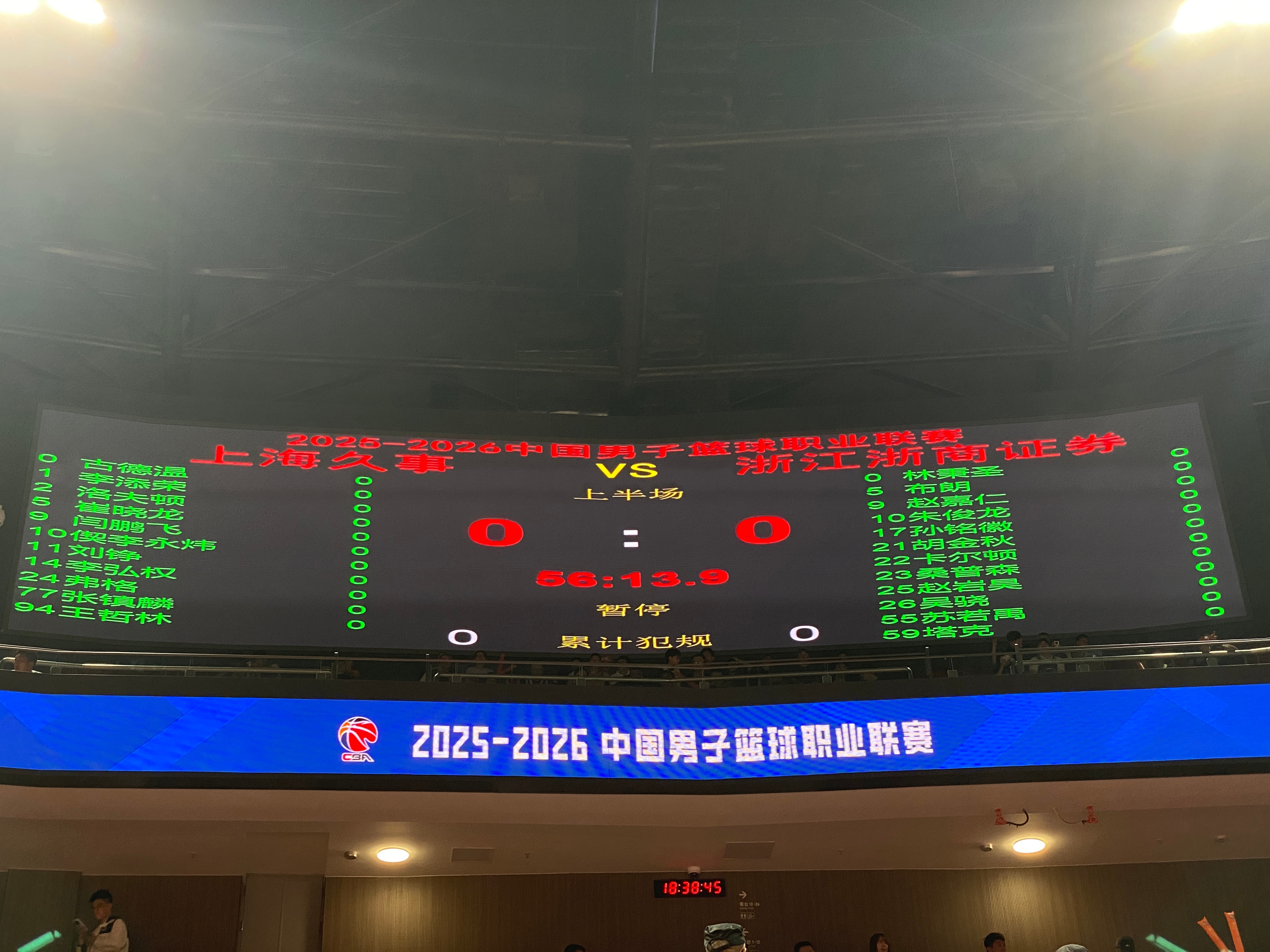 上海vs广厦总决赛G1 名单公布，广厦阵容没什么变化？倒是上海这边只报了11个人